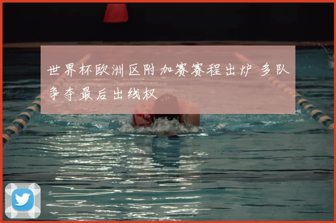 世界杯欧洲区附加赛赛程出炉 多队争夺最后出线权